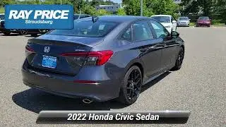 Certified 2022 Honda Civic Sedan Sport, Stroudsburg, PA H21169