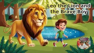 Leo the Lion and the Brave Boy #storytime #bedtimestories #KidsStory  #storytelling #englishstory