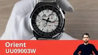 Японский кварцевый механизм с логарифмической линейкой: обзор модели Orient UU09003W