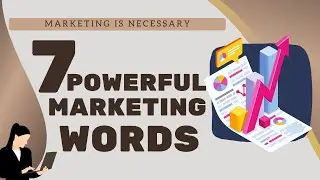 7 MOST POWERFUL MARKETING WORDS FOR BRANDS AND BUSINESSES | ADVERTISING AND PROMOTION | #marketing