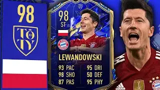 Najpotężniejsza karta Polaka Rodaka w FIFA 22! - TOTY Lewandowski!