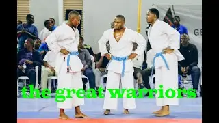 good  team karate  RWANDA TEAM KATA THE GREAT WORRIORS #karate #sports