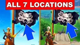 Visit all Pirate Camps &ndash; ALL 7 LOCATIONS WEEK 1 CHALLENGES FORTNITE SEASON 8
