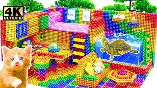 How To Make The Strongest Rainbow Boat In Transformers Home Has Helicopter From Magnetic Balls