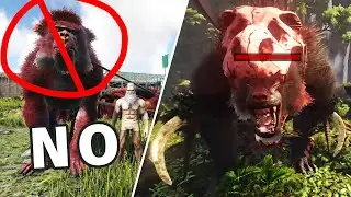 Why NOT to Use Dinopithecus against the KING BOSS ► Ark Lost Island Map