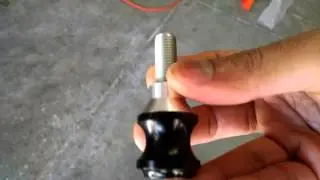 How to install spools on motorcycle - 2013 Kawasaki Ninja 650 ABS