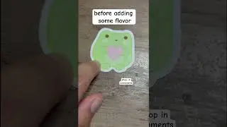 FROG Stickers with ✨flavor✨ #stickershopowner #stickers #art #cutestickers #sticker #frogart
