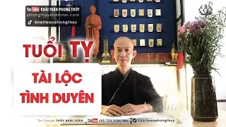 T&agrave;i lộc/ t&igrave;nh duy&ecirc;n tuổi Tỵ | Thầy Khải To&agrave;n - Phong thủy & Thiền Định
