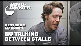 Restroom Manners - No Talking Between Stalls | Roto-Rooter