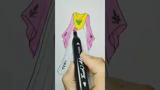 barbie's blouse#art#vibrantbirds#drawing#painting#paintstudio#satisfying#trending#cute#shorts#colors