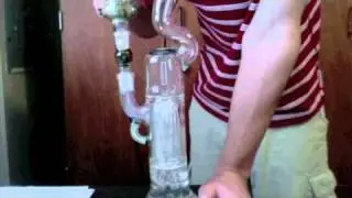 Pakoh Robot; SG Sovereignty Glass Natural Stemline, Peyote Pillar, Natural 4 Arm Pillar