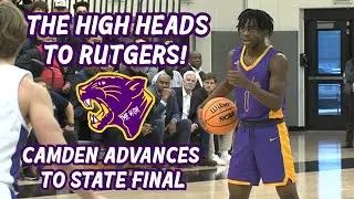 Camden 77 Rumson-Fair Haven 43 | Group 2 State Semifinal | Cian Medley 20 points