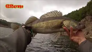 semaine de vacances au lac d'enchanet !! perches sandres brochet !!