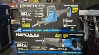 Hercules Reciprocating Saw VS FLEX Milwaukee Dewalt! HCB710B HCB751B
