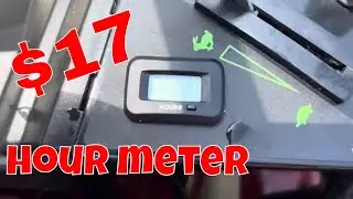 How To Install An Hour Meter On A 2023 42