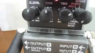 Review Boss RV 5 Digital Reverb Guitar Effect