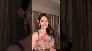 Alankrita Sahai🔥looks so stunning in saree😍|her smile|The Unseen Shorts #alankritasahai