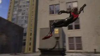 Marvel's Spider-Man 2 swinging