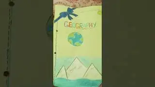 frontcoverideas  for geography #like #subscribe #comedychannel #coverpageideas