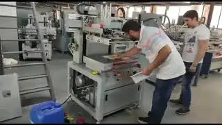 YARI OTOMATİK SERİGRAF MAKİNESİ