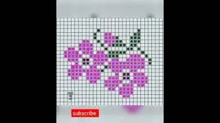 cross stitch flowers pattern, crochet filet flowers 💐 pattern, embroidery flowers pattern.
