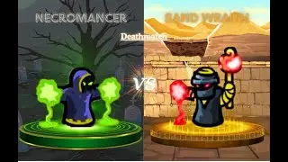 KINGDOM RUSH DEATHMATCH: NECROMANCER VERSUS SAND WRAITH