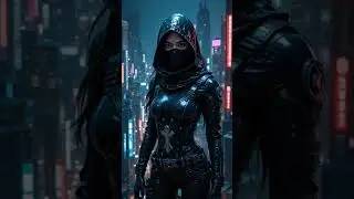 Cyber Ninja AKIRA part 1🥷               #doom #diablo4 #gaming #midjourney #games #doomthedarkages