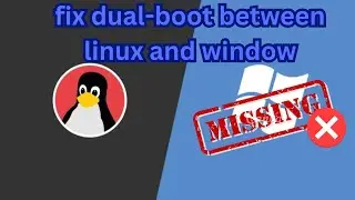 Fix GRUB not showing on DUALBOOT Linux - Quick & Easy Solution