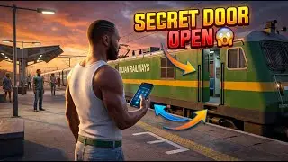😱 Train Secret Door OPEN?! | Indian Bike Driving 3D 🚆🔥