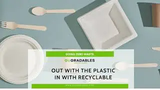 GoGradables Biodegradable Tableware &ndash; an alternative to plastic cutlery