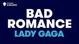 Bad Romance in the Style of 