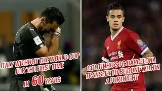 Coutinho's Barcelona transfer to be done within a fortnight | Italy out of the world cup 2018 russia