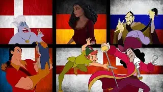 Disney Villains Singing in their Native Language🖤