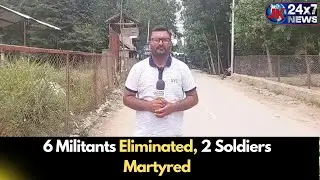 6 Mili_tants Eliminated 2 soldiers martyred in twin kulgam en_counter search op going on