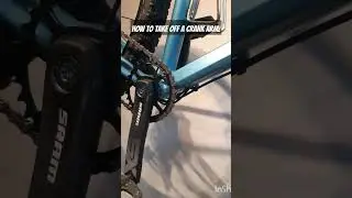 Taking off a crank arm! Less than 12 seconds #mtb #mechanicsecrets #mountainbike #hackmechanic