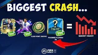 Biggest Market Crash Is Here!! | Fifa mobile 23
