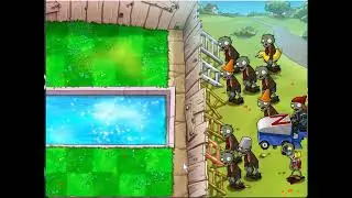 Backyard 3-6 Done, Plants vs Zombies Gameplay.