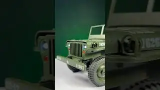 RC Military Jeep 1st Test 😎 RocHobby 1/6 1941 MB Scaler RC Car #rccar #rc #rtr  #epicrc  #rcextreme