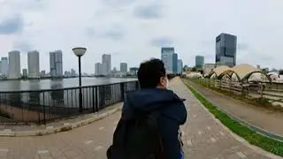 Toyosu Gururi Park to Toyosu Park 360 bike - 02