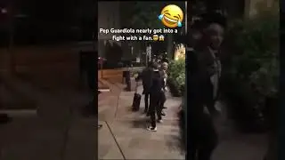 Pep Guardiola nearly got into a fight with a fan because he said: &ldquo;Nah mate, just cause you lost&rdquo; 😂