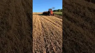plowing at full speed