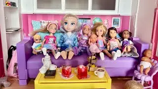Meet Our Barbie Family | Playing with Baby Dolls 