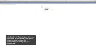Using the share function to share a SAP object on social networks