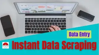 Data Entry | Instant Data Scraper Tutorial | Part-time job | Free Services