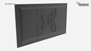 TV DISPAY WALL MOUNT FULL MOTION   Model SB 3265ART D   STARBURST TECHNOLOGIES