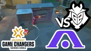 Acend Rising vs Guild X Map 1 VOD - VCT 2022: Game Changers EMEA Series 3 | VALORANT