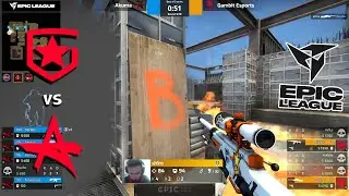 Gambit vs Akuma - EPIC League CIS 2021 - ЛУЧШИЕ МОМЕНТЫ | CSGO