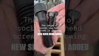 Socket cap head screws - The range of cap head screws is growing - NEW self-colour sizes being added