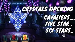 MCOC | Cavalier Crystals | Five star and Six Stars Crystals Opening | Amazing Opening |