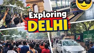 26 January 🇮🇳 Exploring Delhi | Republic Day Special Vlog @ElvishYadavVlogs  